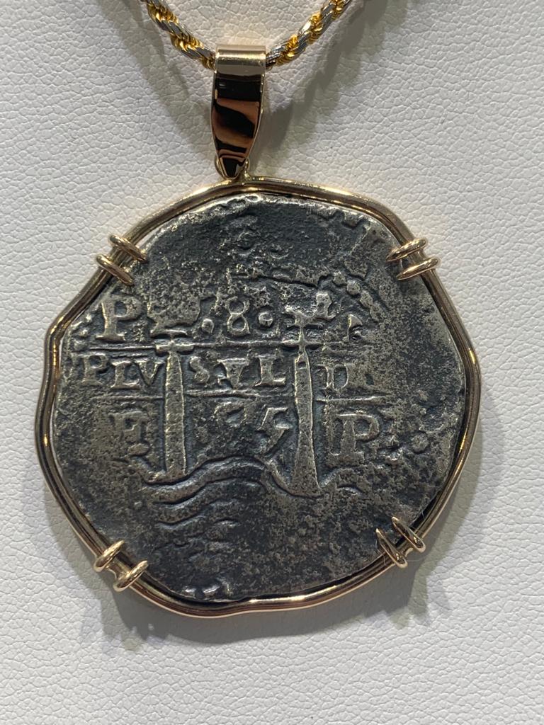 Jupiter Shipwreck 8 Reale Necklace