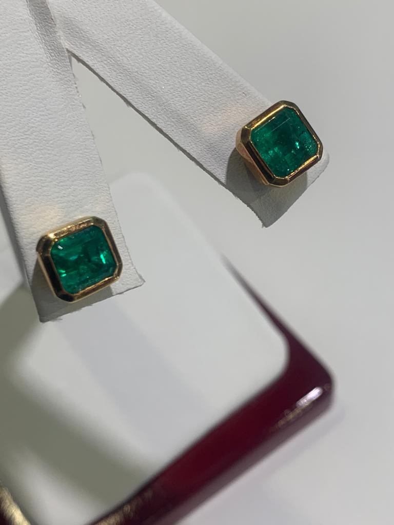 Emerald Studs