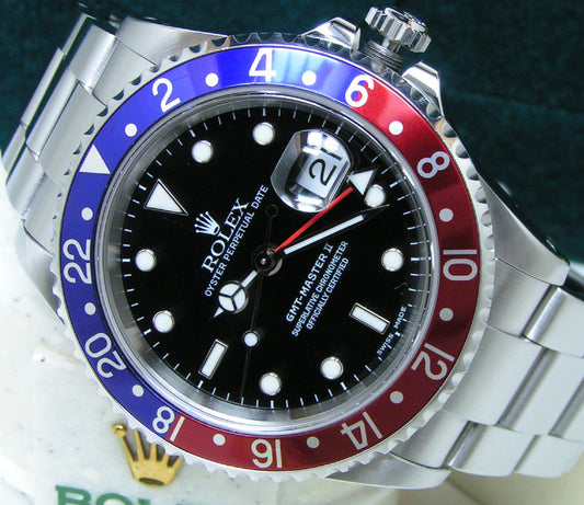 GMT Pepsi Pre-Owned Rolex (Call for Price)