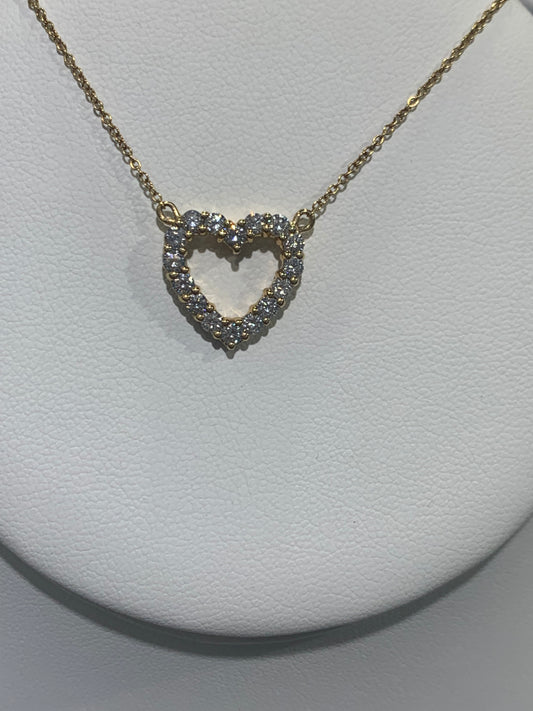 Forever Love Diamond Heart Pendant