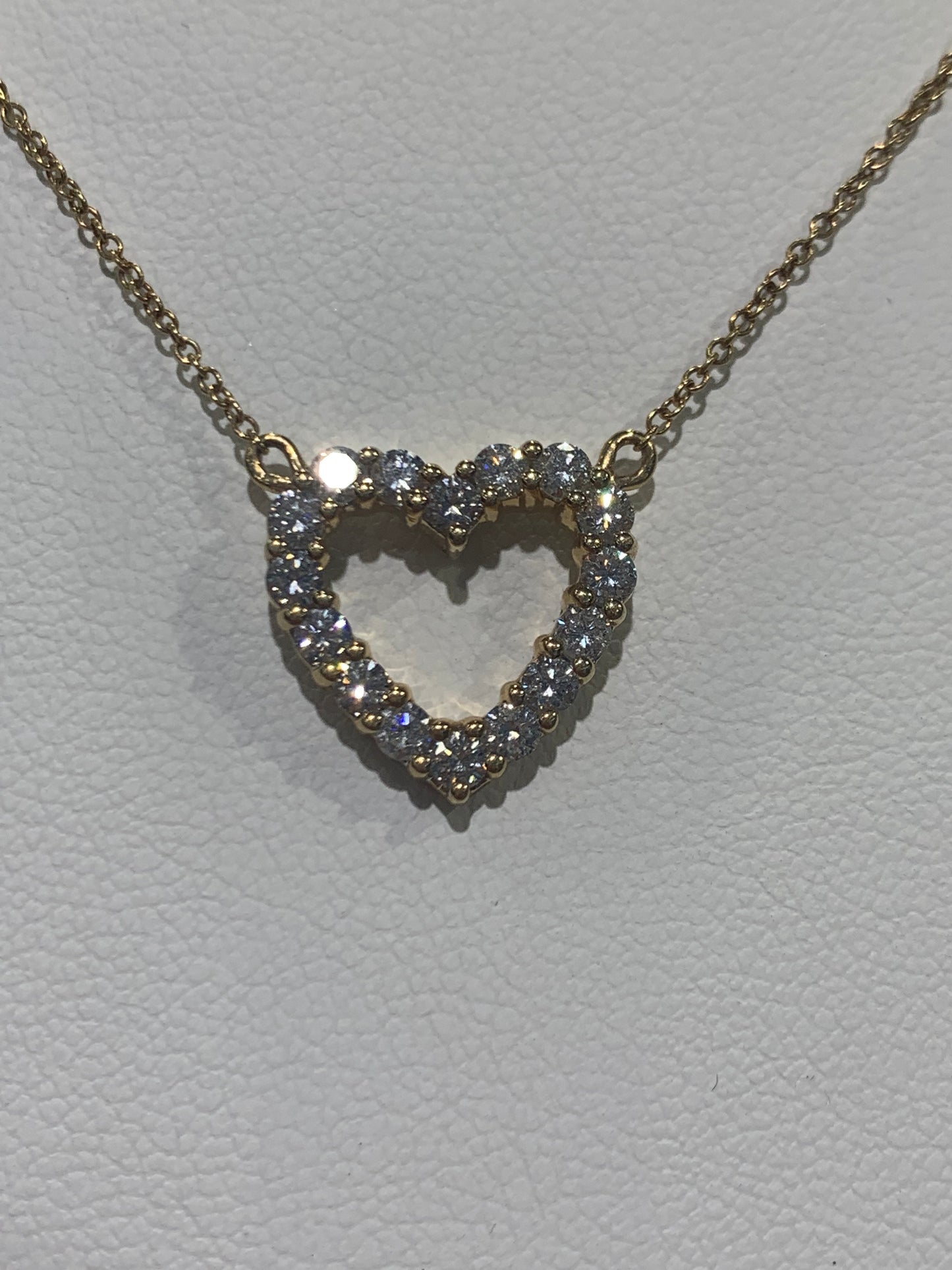 Forever Love Diamond Heart Pendant